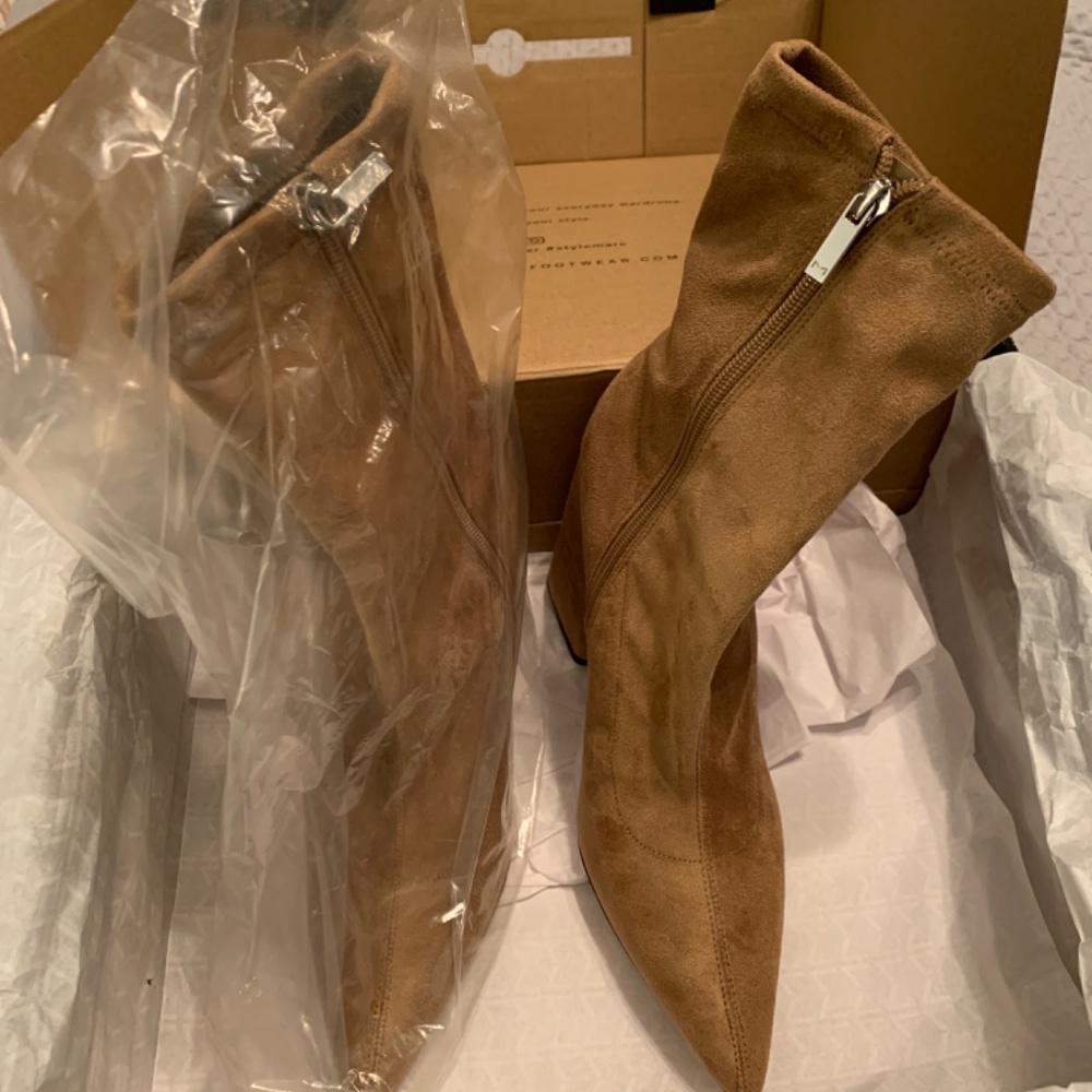 Tan Marc Fisher, Mid Boot - Picture 4 of 4